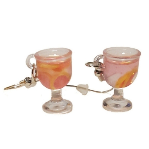 Miniature Fruit Cocktail Earrings - Picture 3 of 15